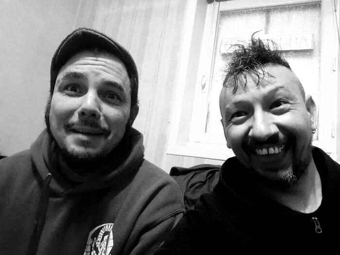 Photo de Guilbal et de Juju