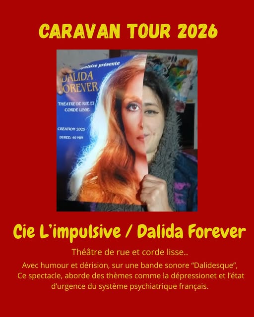 Carte de présentation de Dalida Forever