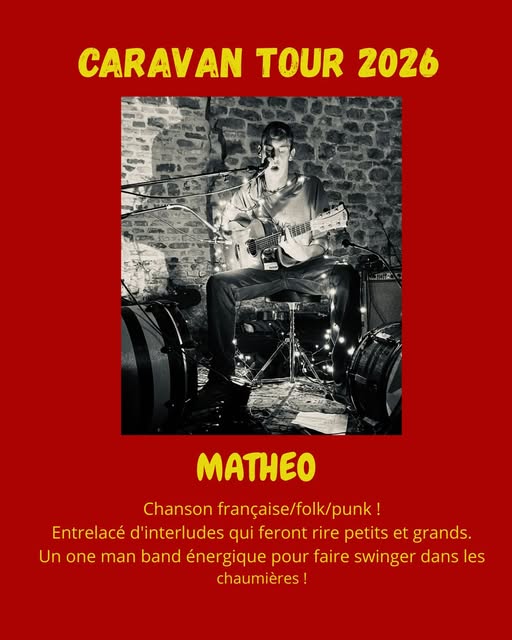 Carte de présentation de Mathéo en solo